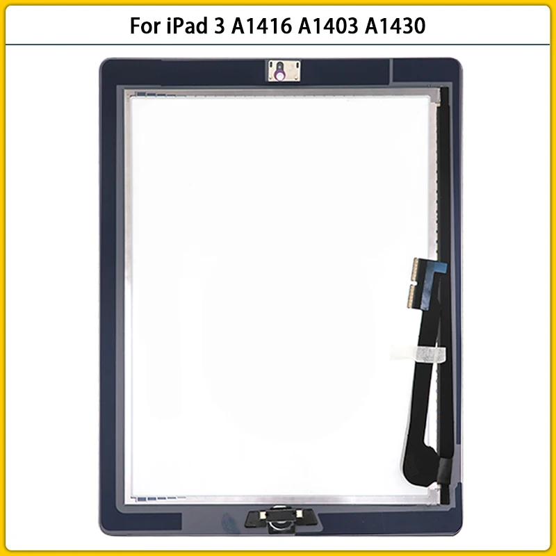 10 шт. Новый сенсорный экран 9 7 дюйма для iPad 3 A1416 A1403 A1430 Сенсорная панель дигитайзер