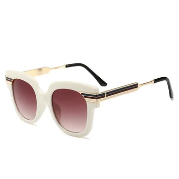 

Oversized Women Sunglasses Men's Driving Glasses Contrast Square Glasses Fashionable Classic High Quality Sun glasses Shade 90%