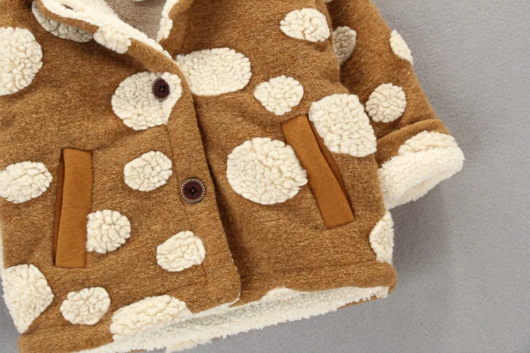 New Winter Children's Jacket Boys Girls Hoodied Animal Overcoat Warm Outfit Outwear One Piece Children Clothing Set Gift