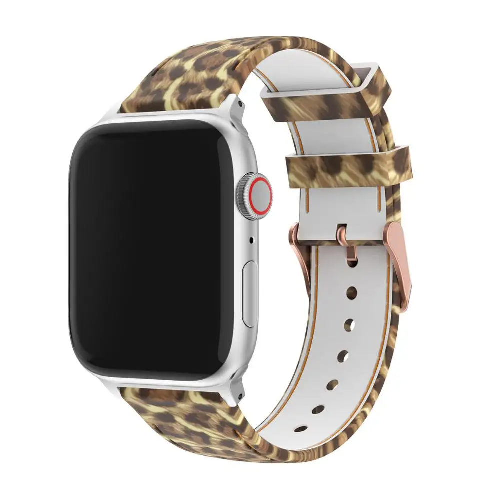 Печать силиконовый браслет для часов для Apple Watch, версии 44 мм 40 мм, 42 мм, 38 мм, браслет для наручных часов iWatch серии 5/4/3/2/1 22 мм Шестерни S3 ремень