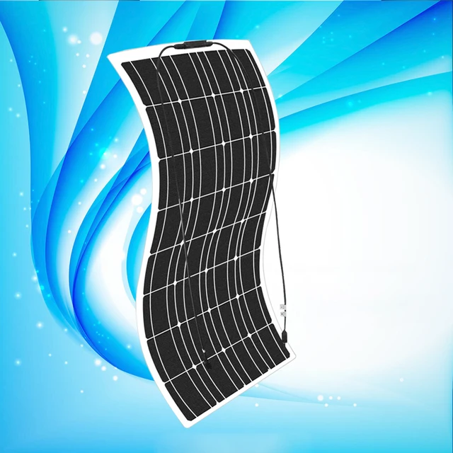 solar panel 12v 24v 1000w 600w 450w 300w battery charger kit complete for car boat vans marine home camper photovoltaic system 150w