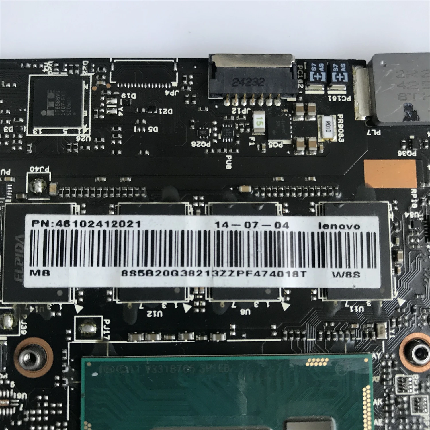 Motherboard For Lenovo Yoga 2 Pro VIUU3 NM-A074 With i3/i5/i7 CPU