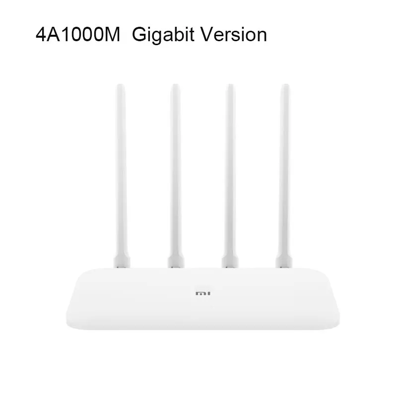 Xiaomi mi маршрутизатор 4A Gigabit Edition 100M 1000M 2,4 GHz 5GHz WiFi rom 16MB DDR3 64MB 128MB mi jia App контроллер роутер - Color: 4A 1000M