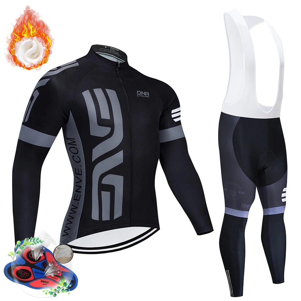 Pro Team, зимняя одежда для велоспорта, дышащая, Ropa Ciclismo, длинный рукав, MTB, одежда для велоспорта, уличная спортивная одежда - Цвет: 2