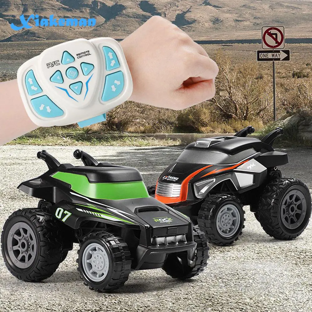

RC Watch Car Stunt Racing Cars Auto 2.4G Stunt Car Toys Tumbling Stunt Dump Truck Electronic Watch Remote Control Toys