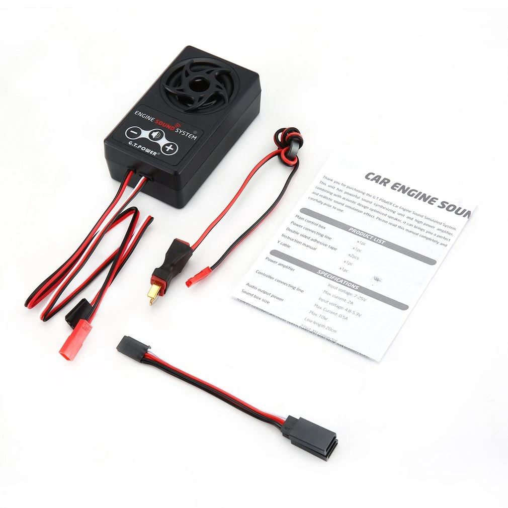 G T Power Engine Sound Simulated System For Rc Car Axial Scx 10 Ii Wraith Traxxas Trx4 Build In 58 Kinds Of Sounds Parts Accessories Aliexpress