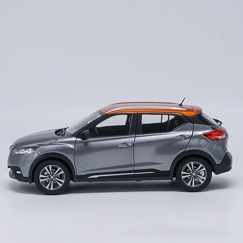 Изысканный 1:18 NISSAN KICKS сплав модель автомобиля, моделирование литой металл модель, расширенная коллекция, Изысканные Подарки