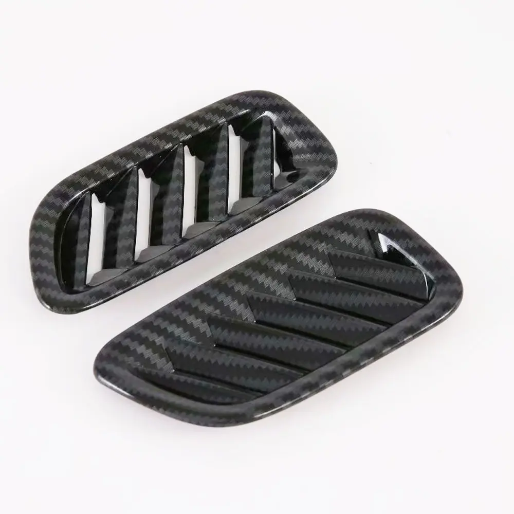 For-Hyundai-Palisade-2020-2021-Interior-Accessories-Carbon-Fiber-Front-Air-Condition-Outlet-Vent-Molding-Cover