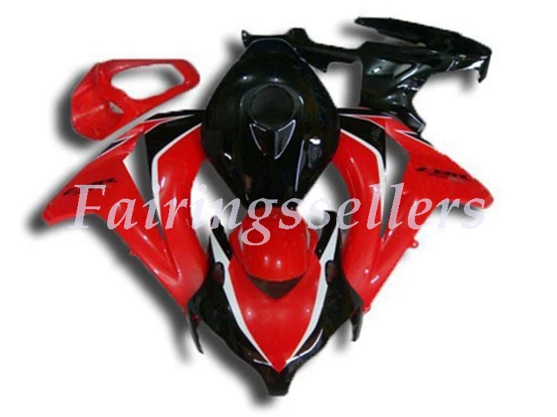 Инъекций ABS Полный обтекатели комплект Подходит для HONDA CBR1000RR 2008 2009 2010 2011 CBR1000RR 08-11 CBR1000 обтекатель белого и синего цвета