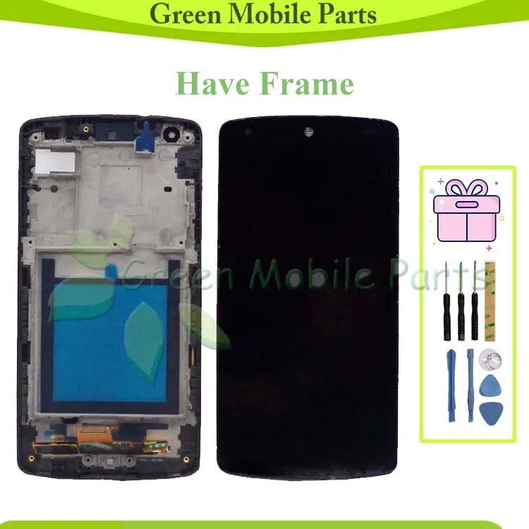 

GREE Tested LCD For LG Google Nexus 5 D820 D821 LCD With Touch Assembly For LG D820 LCD