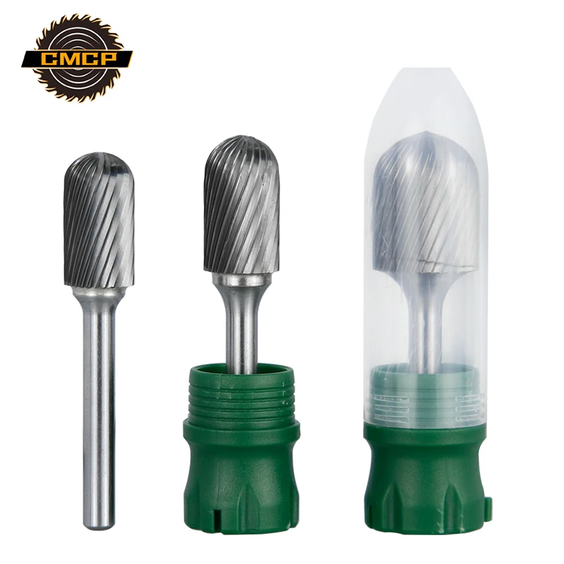 

CMCP 6mm Shank Carbide Burr Type C Single Cut Rotary File Carving Milling Cutter Abrasive Tools For Dremel Tools