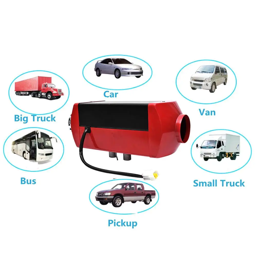 Автомобильный обогреватель 5KW 12V24V воздушный Дизель Нагреватель стояночный нагреватель с ЖК-монитором пульт дистанционного управления для жилой автофургон трейлер грузовики, лодки
