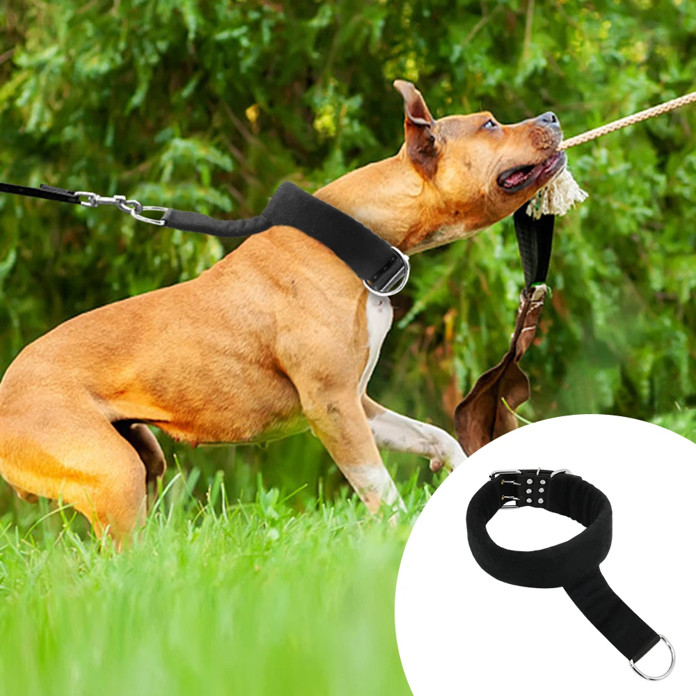Perro Collar de suave acolchado collares para perros Collar fuerte, duradero Pitbull medio perros grandes productos para entrenamiento de mascotas|Collares de adiestramiento| -