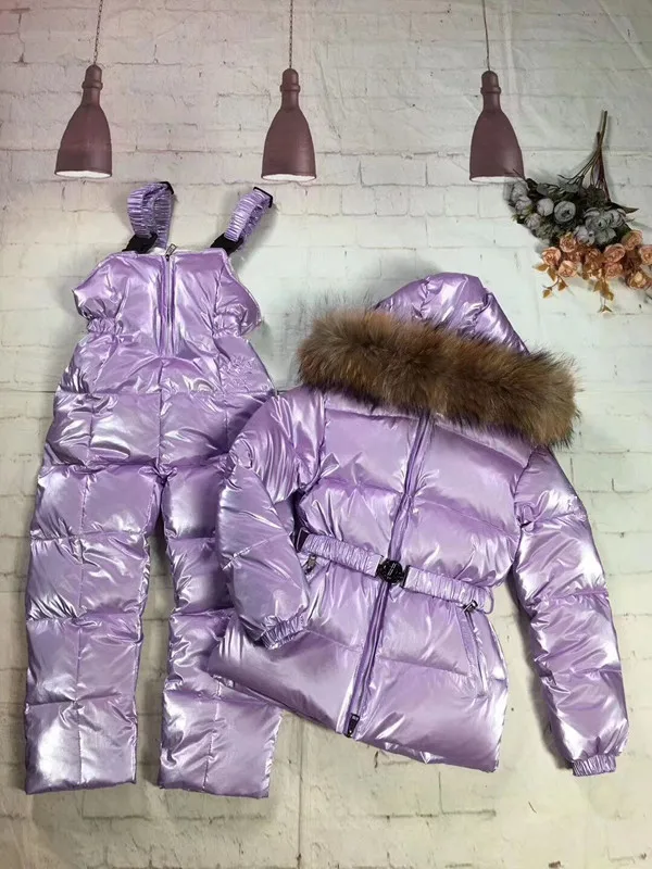 Новая детская зимняя куртка с капюшоном и натуральным мехом, детские куртки, детский спортивный костюм, пуховик с цветочным принтом для девочек и мальчиков