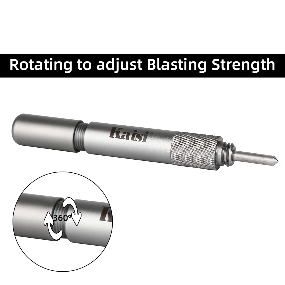 Kaisi Glass Breaking Pen Repair Battery Glass Cover Breaker Blasting Tools For iPhone Xiaomi Phone Rear Tool