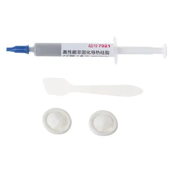 

1Set 3.5g Thermal Compound Conductive Grease Paste Silicone Plaster 8W/m.k for CPU GPU Chipset Cooling Heat Sink Coolers