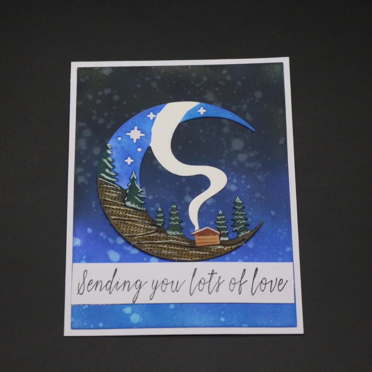 

DABOXIBOS Moon Village Metal Cutting Dies Stencils For DIY Scrapbooking/Photo Album Decorative Embossing DIY Handcrafts