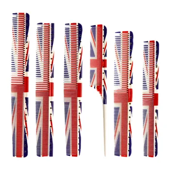 

6 pcs Hairdressing Combs Professional Plastic Styling Detangling Barber Combs Tail Comb Fine Coarse Combs for Home