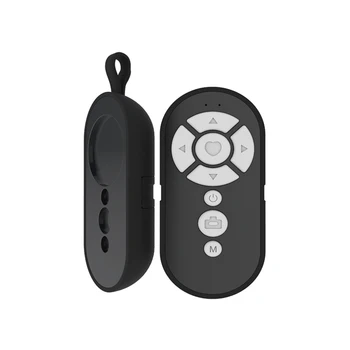 

Bluetooth Selfie Remote Control Accessories For Phone Battery Powered Magnetic Gift Hanging Hole With Stand Handheld Wireless
