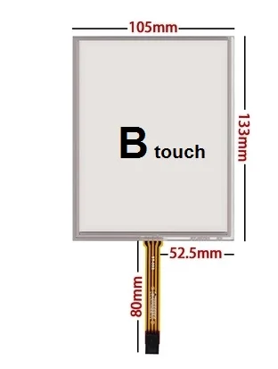 5 pcs/lot New 5.7 inch resistance touch screen 133*105 TP177A TP177B  642-0AA11-0AX1 auto industry touch screen touch screen