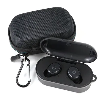 

Vococal Travel Portable Carrying EVA Hard Case Protective Storage Bag Pouch with Carabiner for TOZO T10 Bluetooth Earbuds