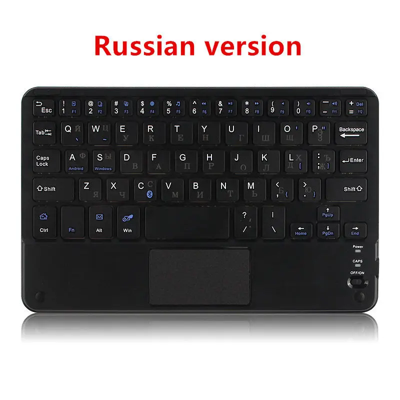 Bluetooth клавиатура для Samsung Galaxy Tab S2 8,0 планшетный ПК SM-T710 T715 T713 T719 беспроводная клавиатура Android Windows сенсорный Чехол - Цвет: keyboard Russian
