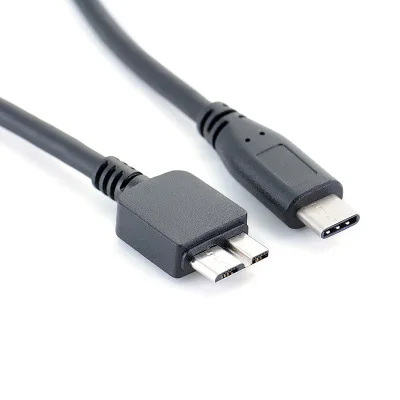 

Universal Type-C To Micro USB3.0 Connector Data Cable Interface Data Transmission Connector For MacBook External Hard Driver