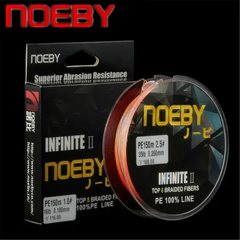 HOT OFFER ❤️ NOEBY 150m Fishing Line Multicolor 10-57lb 8 Strands Braided Line Smooth Multifilament PE Fishing Line for Saltwater Fishing - discount item 49% OFF Sports & Entertainment