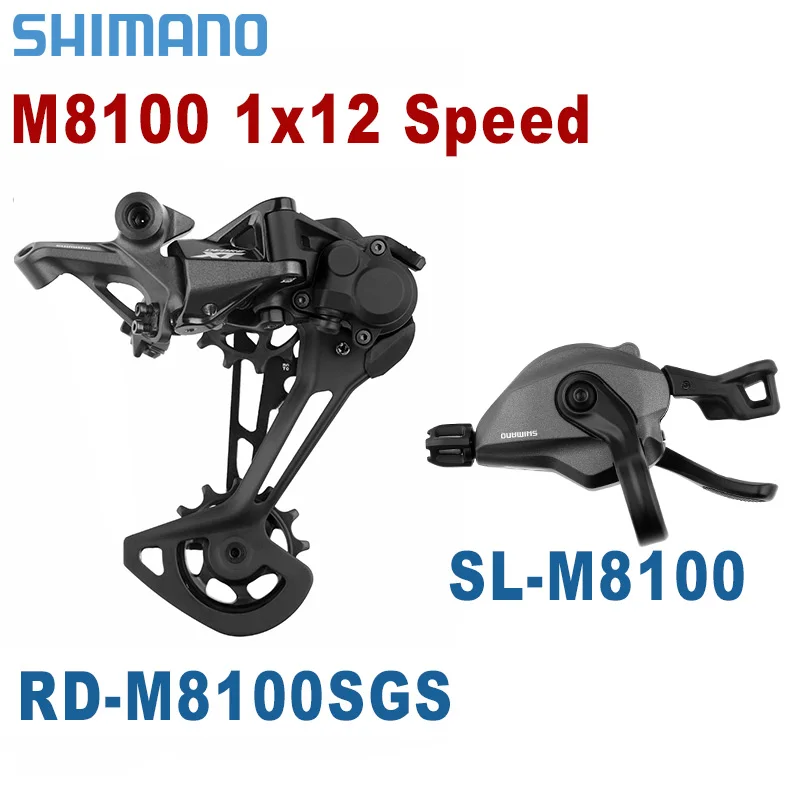 Shimano Deore Xt M8100 Groupset 12s Mountain Bike Groupset Rd-m8100sgs Rear Derailleur Sl-m8100 