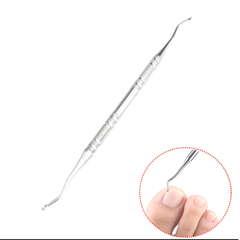 

Ingrown Toe Nail Correction Lifter Nail File Clean Installation Tool Pedicure Foot Nail Care Hook Cleaner Double Sided
