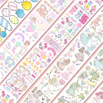 

60mm*350mm Cute Colorful Cartoon Deco Tape High Qualit Washi Tape 1 Piece