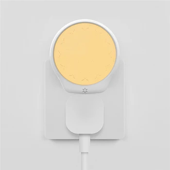 

Smart Light Sensor LED Plug-in Wall Night Lamp Flower Pattern Lighitng for Home Bedroom Kitchen AC100-240V Sensing Corridor Lamp