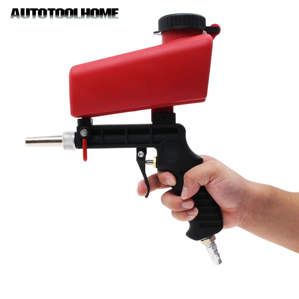 

Portable Gravity Sand Blaster Gun Sandblasting Home DIY Pneumatic Sandblasting Set Rust Blasting Device Sand Blasting Machine
