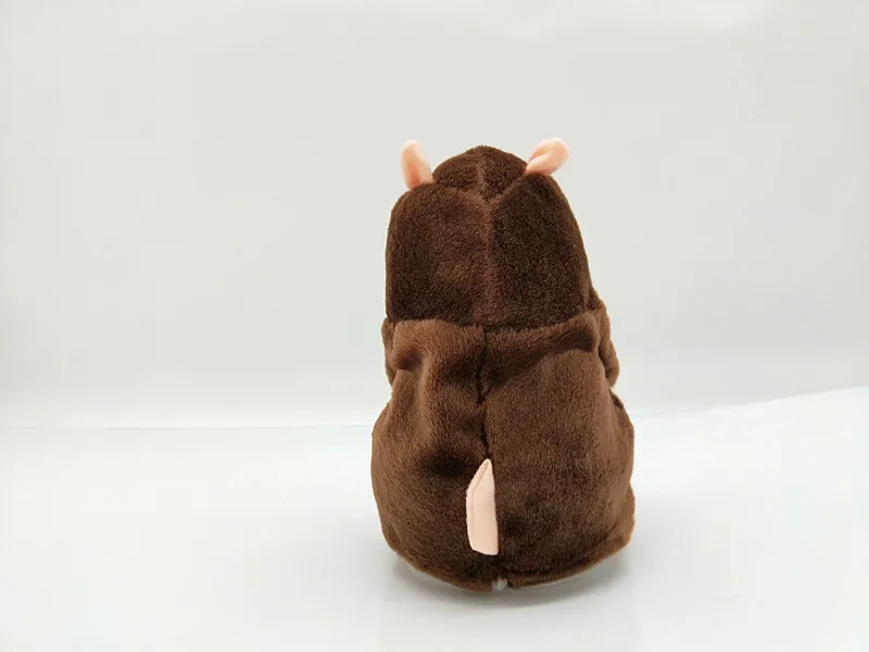 Говорящий хомяк, мышь, плюшевая игрушка для домашних животных, популярная Милая говорящая звуковая запись, обучающая игрушка для хомяка, подарок для детей