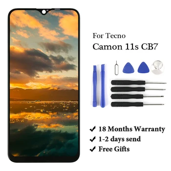 

10pcs For Tecno camon 11S CB7 LCD Touch Screen Digitizer Assembly for tecno display screen replacement good quality phone parts