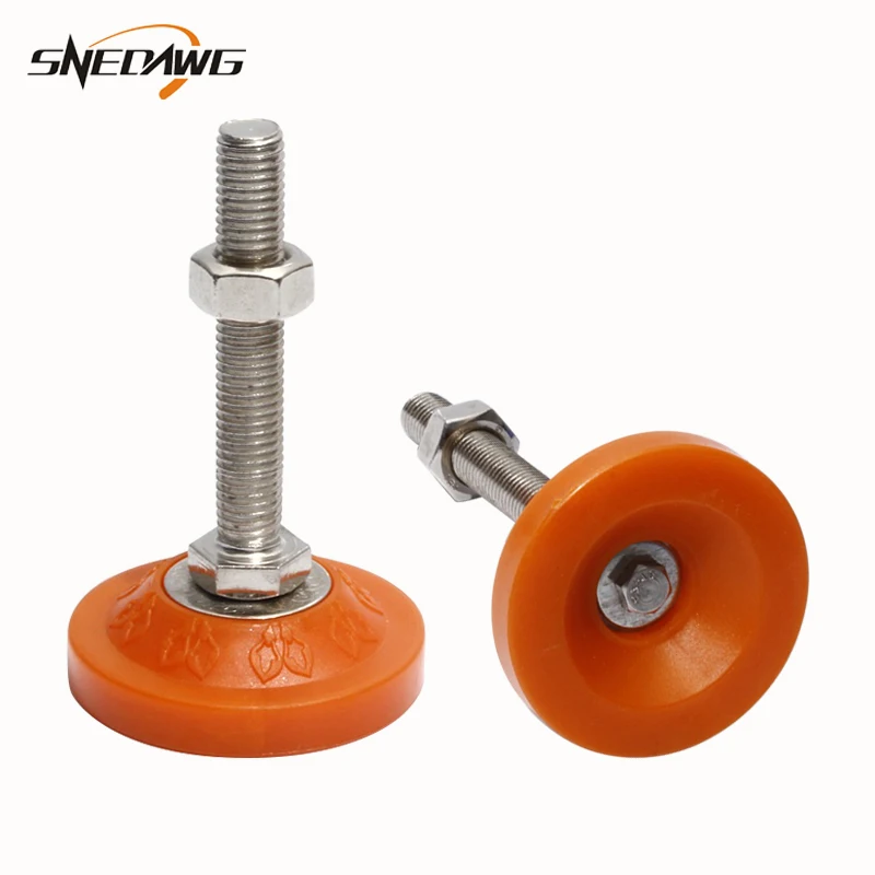 

Base 80/90/100mm Universal Joint Adjustable Furniture Leveling Feet Leg Hoof Joint Support Foot Cup Machine Screw Foot Mount