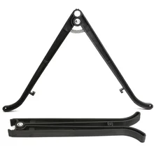 9 ''черный ABS пластиковый Bipod Bi-pod стабилизатор для отдыха для съемки