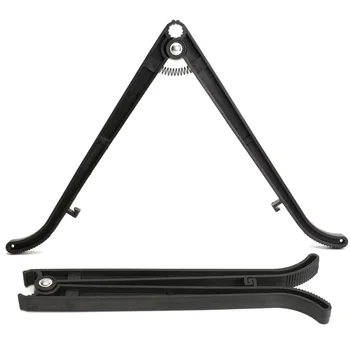 

9'' Black ABS Plastic Bipod Bi-pod Rest Stand Holder Base For Shooting