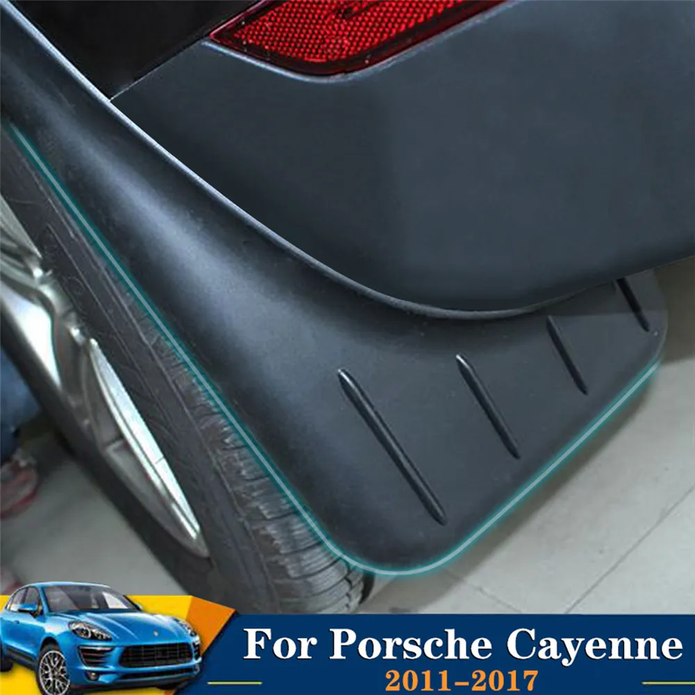 4X OE стильные литые Брызговики для Porsche Cayenne 2011 2012 2013 2 Брызговики