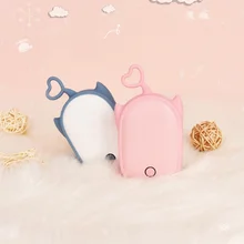 Высокое качество практичная многофункциональная двухсторонняя нагревательная зимние теплые зарядка через usb грелка для рук n