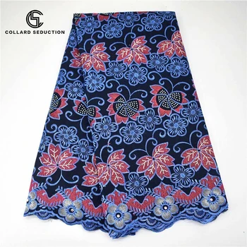 

African Swiss Lace Fabric For Dress 2020 High Quality Swiss Voile Lace In Switzerland Nigerian Dry Cotton Lace Fabric