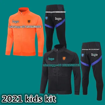 

New kids jacketES kit 20 21 NetherlandsES soccer jerseys F. DE JONG VAN DIJK VIRGIL DE LIGT Van Basten 2021 Football shirts