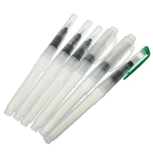 6 шт./компл. многоразового Краски щетка воды Цвет щетка для Краски ing Calligraph рисунок мягкая вода Цвет щетка чернильная ручка для товары для рукоделия