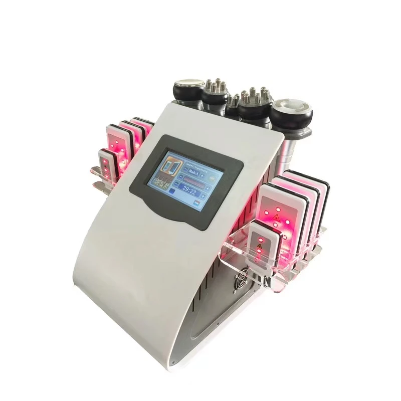 

Laser Kim 8 new cavitation rf vacuum slimming machine body shape with 10 pcs laser weight loss treatment