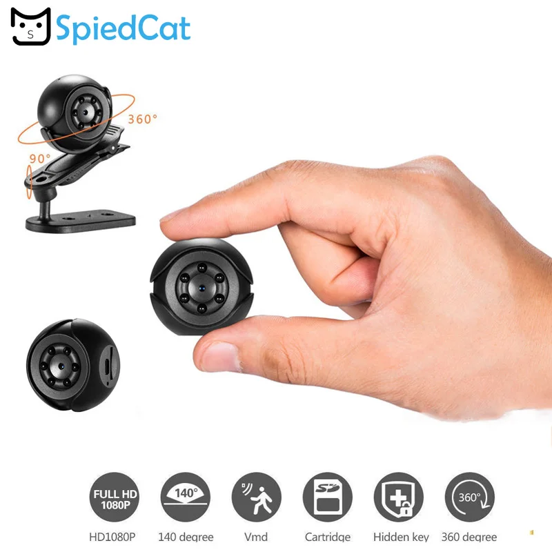 HD Night Vision Small Video Sports DV Mini Cam Motion Sensor Detection Home Security Surveillance Camera Support TF card | Электроника