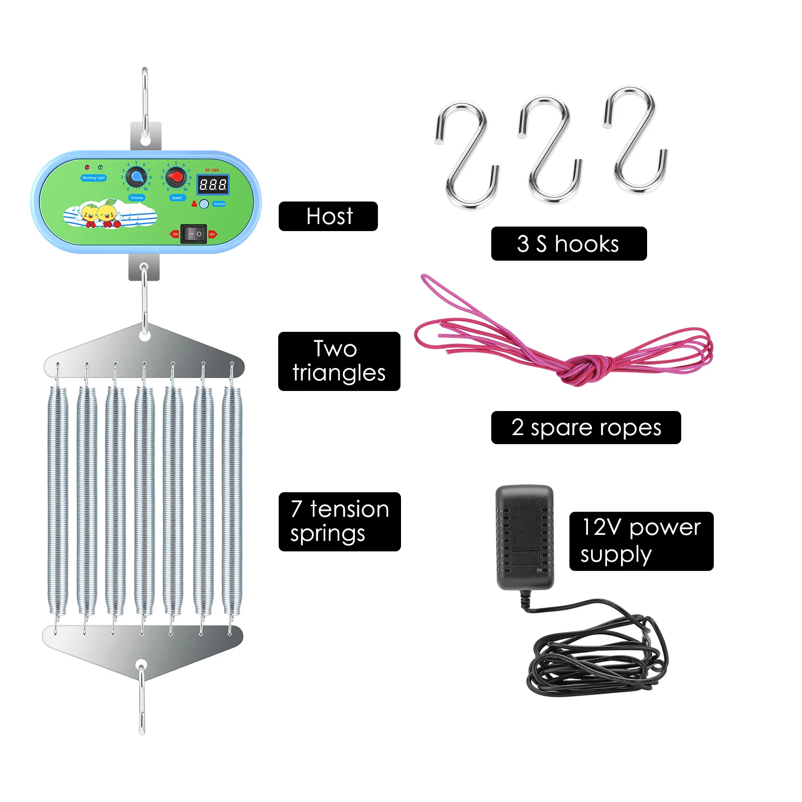 Baby Cradle Controller Baby Swing Replacement Motor With EU PLUG Adaptor 12W Electric Cradle Controller Swinger Driver baby swing controller
