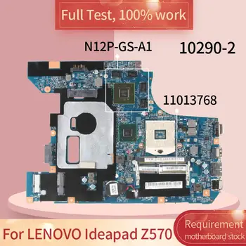 

10290-2 48.4PA01.021 For LENOVO Z570 B570 PGA989 GT540 Laptop Motherboard 11013768 HM65 N12P-GS-A1 DDR3 Notebook Mainboard