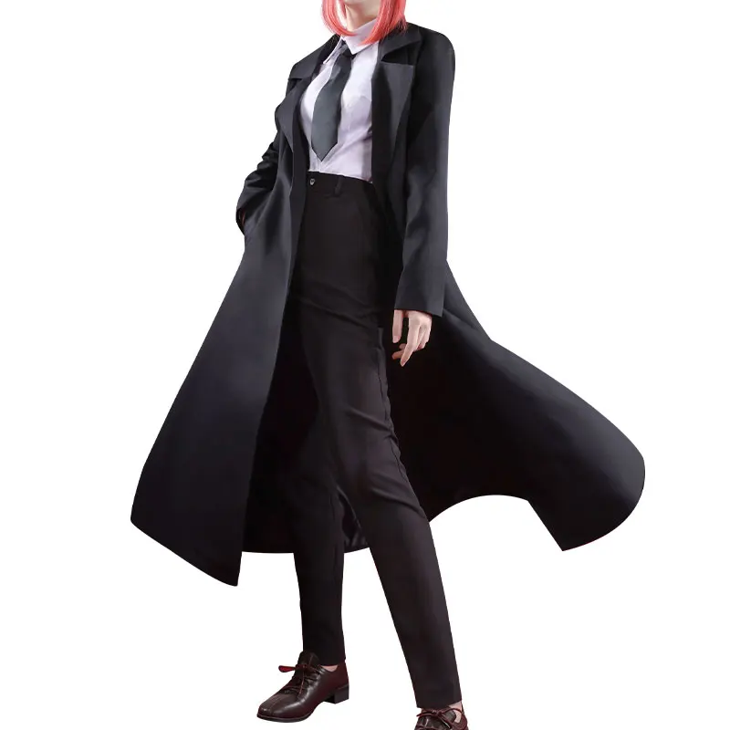  ShioewBy Denji Chainsaw Man Anime Cosplay Costume Power Makima  Reze Outfit Jacket Shirt Skirt Suit Set Halloween : Clothing, Shoes &  Jewelry