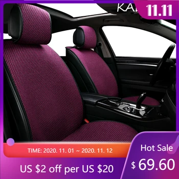 

KADULEE flax car seat covers For Skoda Octavia 2 a7 a5 a3 Fabia Superb 2 3 Rapid Yeti super auto accessories seat cover cars