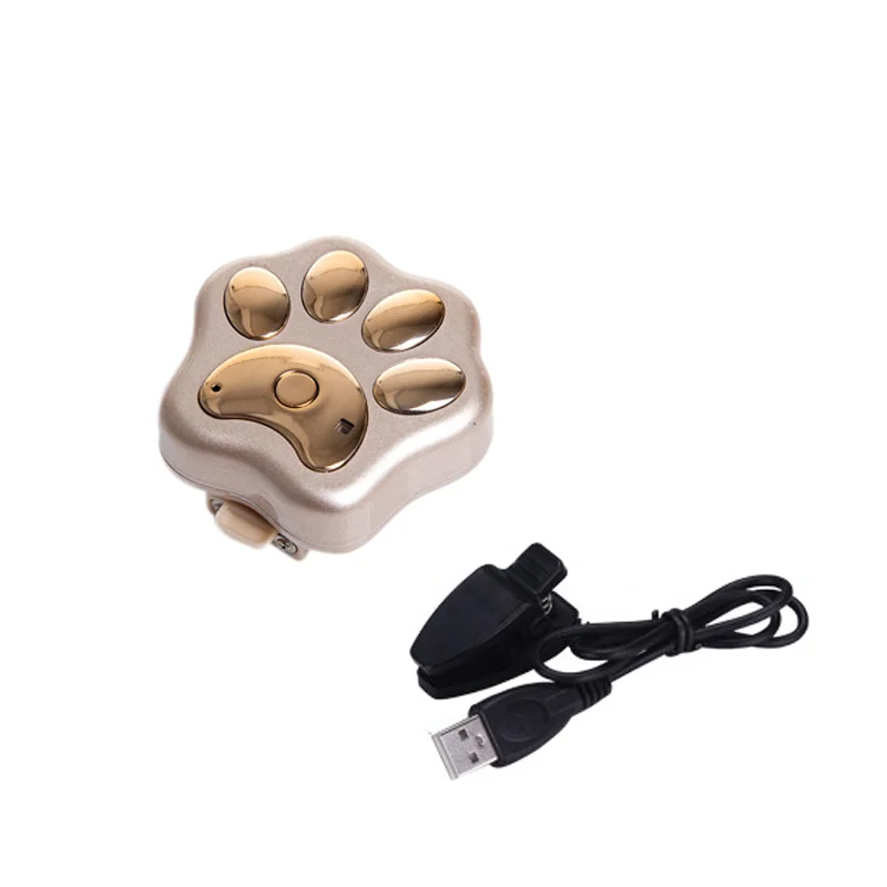 Gold Умный 2G GSM водонепроницаемый IP67 Pet wifi+ gps+ LBS+ gps трекер ошейник для собак кошек в режиме реального времени бесплатное приложение гео-забор анти-потеря - Цвет: Gold